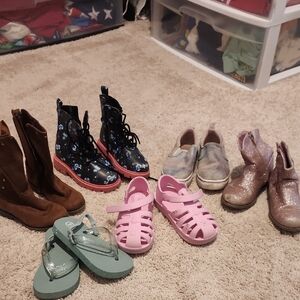 Pink Kids Jelly Sandals - Brand